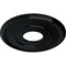 Ekena Millwork Bradford Ceiling Medallion (Fits Canopies up to 6 5/8"), 12 1/2"OD x 3 7/8"ID x 3/4"P, Black Pearl CM12BRBPS - alternate 4